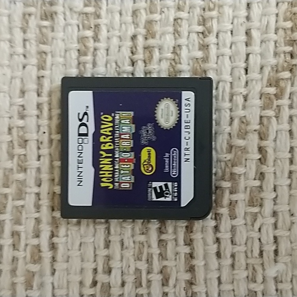 Johnny Bravo DS Game Cartridge